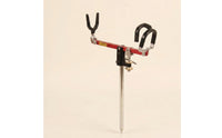 Ground Rod Holder All-Metal Fishing Pole Holder Heavy-Duty for Fishermen