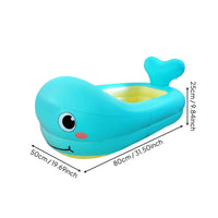 Inflatable Animal Shaped   Bathtub PVC Young Child Inflatable Pool Wear-Resistant Cushioned for Washroom, Travel
