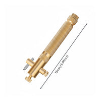 Purfling Knurled Grip Instrument Making Tool Brass-Colored for Luthiers