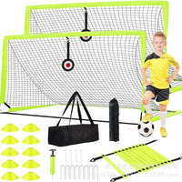 New Portable Foldable Football Goal 6x4FT for Youth Outdoor Soccer Goal Frame