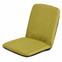 Foldable Design Adjustable Backrest Lounger Padded Cushion Adjustable Backrest Seat Space-Saving Floor Chair Cushy Cushioning for Students, Young Adults, Telecommuting Workers, Dorm Room, Bay Window, Small Apartments, Gaming Corner