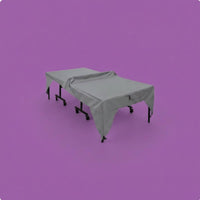 Table Tennis Table Cover Waterproof Fitted Table Cover Silver-Coated