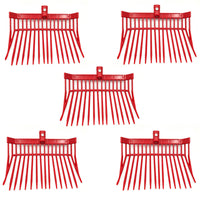 16-Tine Plastic Manure Fork for Stable Cleaning