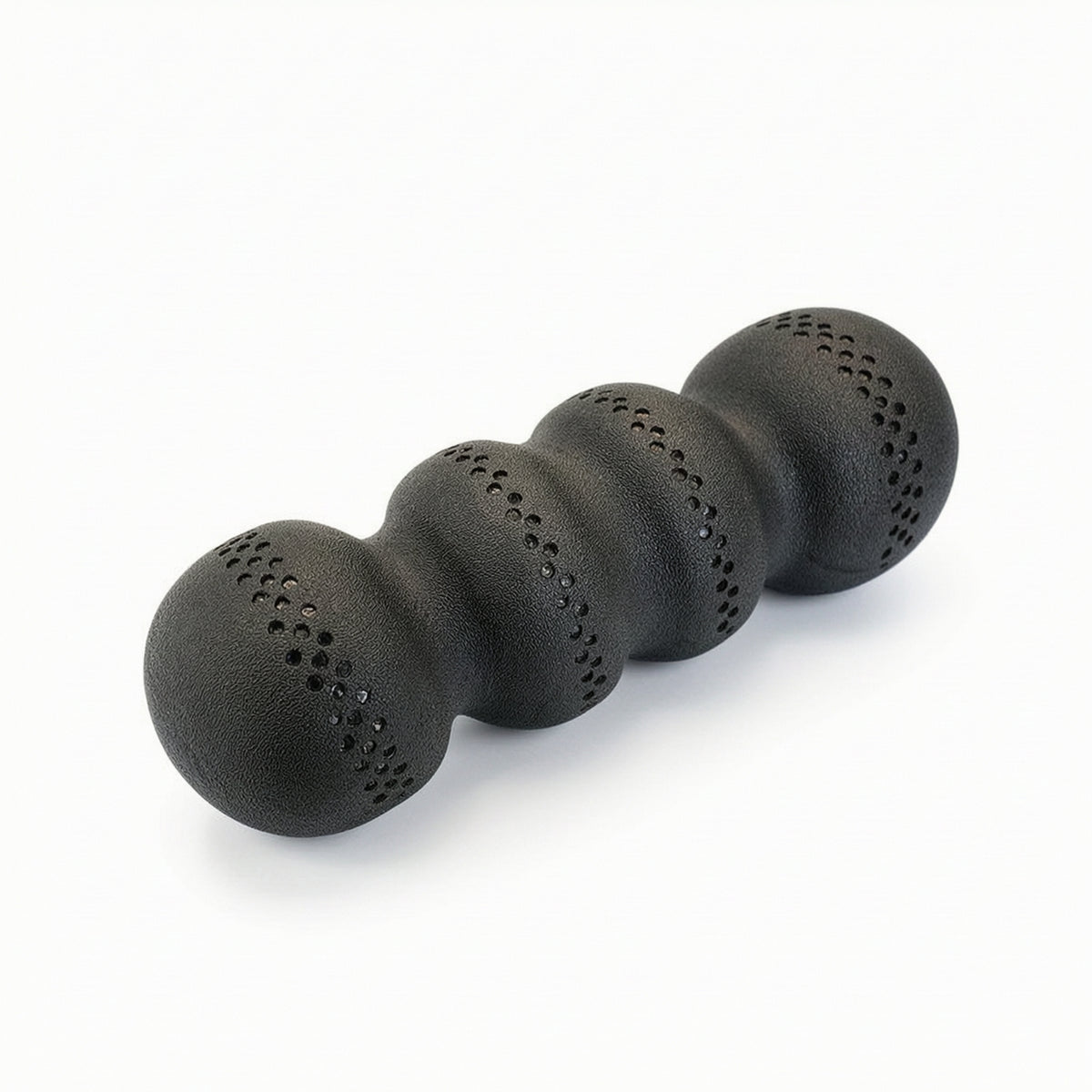 Solid Peanut Roller with Textured Surface Lightweight Peanut Foam Roller High-Density Foam Massage Tool Deep Tissue for Runners, Stretching