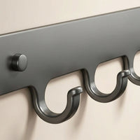 Spoon Holder for Pantry and Kitchen Organizers with Removable Hooks, Under Cabinet or Wall Mounted Hanging Utensil