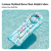 Easy to Inflate Kids Inflatable Surfboard Child Safe Inflatable Body Board Portable for Beginners, Beach