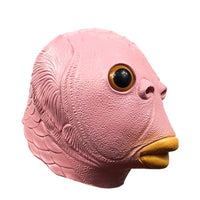 Latex Animal Full Head Mask Breathable Animal Costume Accessory Pull-on for Halloween, Masquerade, Stage Performance