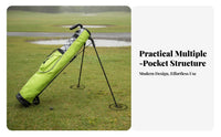 Golf Stand Bag Waterproof Lightweight Golf Bag Water Resistant for Tourists, Beginners, Travel, Practice Practices, Driving Range