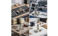 Straight Angle Grinder Adapter Kit Compact Angle Grinder to Rotary Tool Adapter Stable Hardware Easy for Polishing