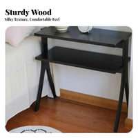 Multi-Tier Accent Table Space-Saving Wavy Multi-Tier Accent Table Adaptable Use Timelesstimeless-Era-Inspired Design