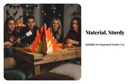 Artificial Fire Decoration Realistic Look Easy to Assemble Artificial Fire Centerpiece for Halloween,Fireplace