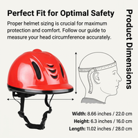 Riding Helmet Horse Riding, Horse Riding Helmet for Lessons, Ventilated Horse Riding Helmet, Head Ge - Image 5