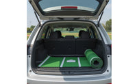 Rectangular Baseball Mat with Home Plate Heavy-Duty Batting Mat Sturdy Sports Training Equipment Colored for Coaches, Gymnasiums