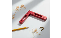 High Precision 90 Degree Positioning Square Rust Proof Right Angle Clamping Square Anodized Finish Woodworking Corner Clamp Tool Easy to Use for Woodworkers, Carpenters