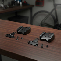 Bike Cleat Adapter with Mounting Screws Easy to Install Cleat Conversion Adapter for Cyclists, Commuters, Commuting
