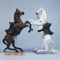 Figma Horse Action Figure White Brown Black Super Articulated