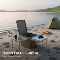 Convertible Camp Box Table Wear and Pressure Resistant Convertible Storage Table