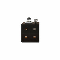 Arched Door Nightstand Retro design Furnishing mid-centurydleera Modern Design sleek Rounded Corners for Homeowners, Living Room