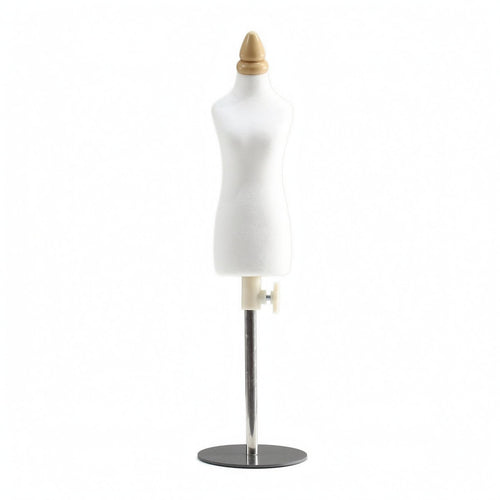 Small Doll Dress Form Mannequin Garment Draping Clothing Design Mannequin Pinning Pattern Making Form for Designers, Sewers, Sewing Workspace