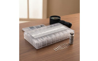 Timepiece Hand Kit Luminous Timepiece Hand Kit with Organizer Case Clear for Watchmakers