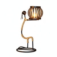 Metal Candle Holder Creative Design Table Centerpiece Candlestick Vintage