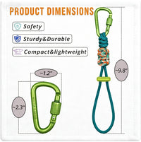 2-Pack Water Bottle Strap with Buckle, Adjustable Hand Strap for Backpacks and Belts