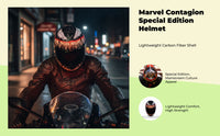 Carbon Fiber Motorcycle Helmet