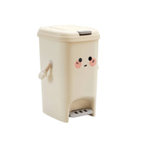 Trash Can with Lid and Foot Pedal Slim Trash Can with Foot Pedal Easy to Clean