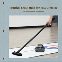 Winter Curling Brush, Team Building, Ice Track, Scoreboard