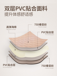 探险者单人自动充气床垫户外露营气垫床气床垫打地铺家用帐篷睡垫