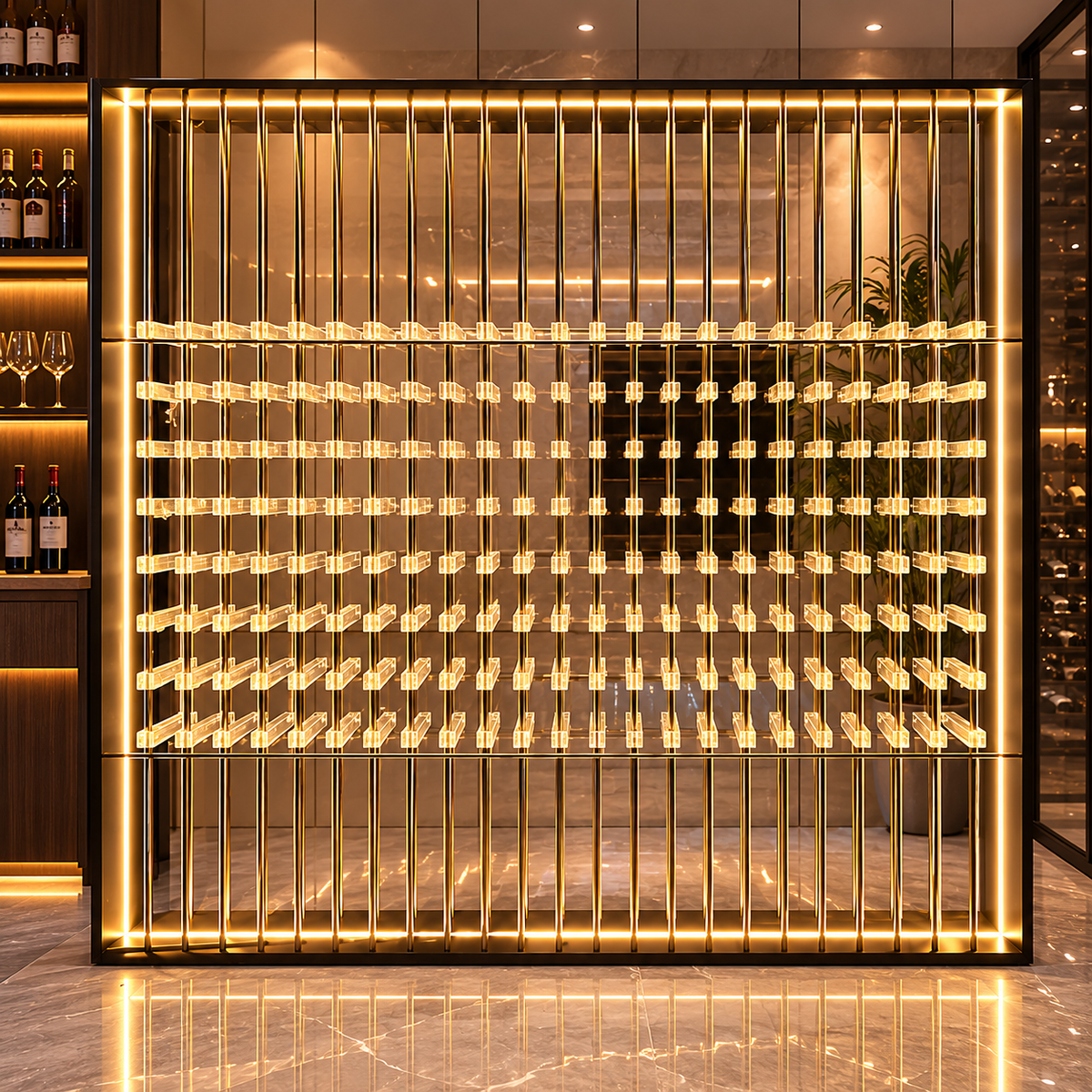 wine display cabinet