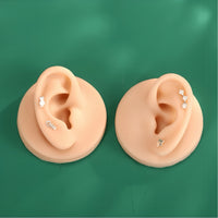 Silicone Ear Model for Earring Display and Piercing Practice