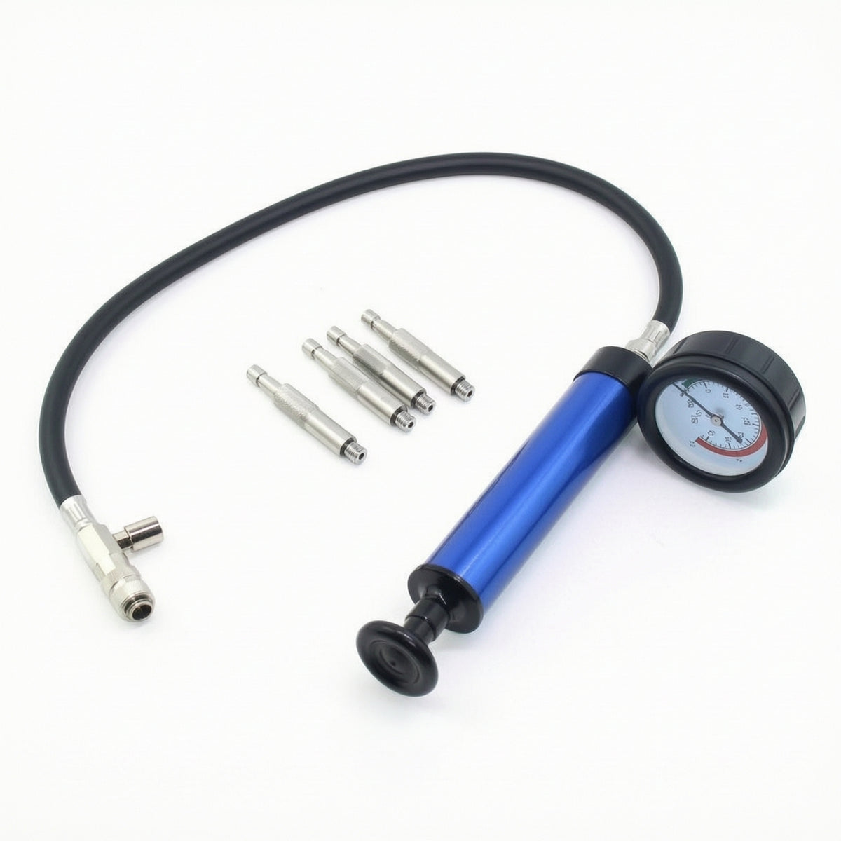 Handheld Outboard Leak Tester with Adapters Manual Outboard Lower Unit Leak Tester Compact Easy Reading for Marine Mechanics