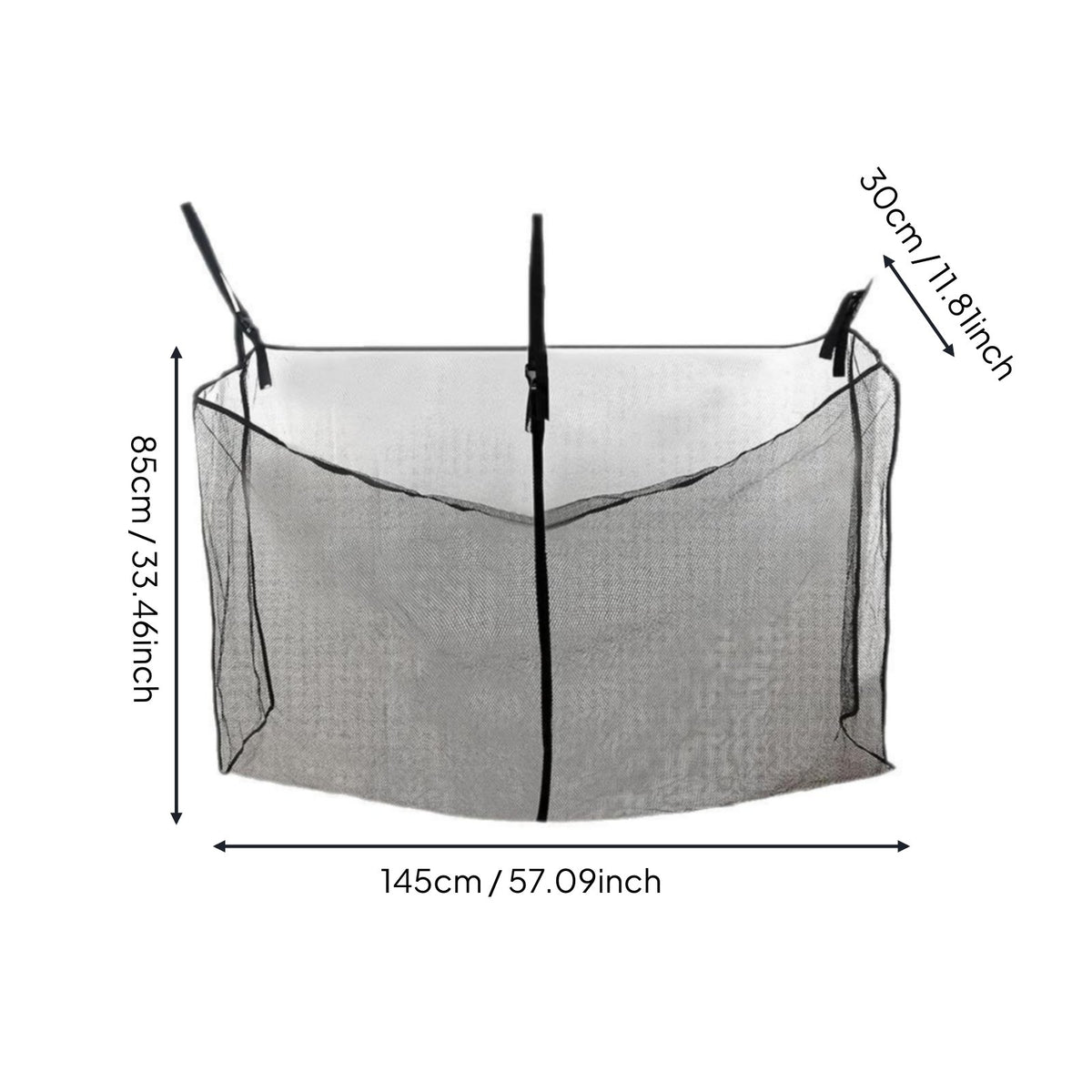 Pool Buoyant Storage Net Quick Drying Buoyant Toy Net Bag Breathable
