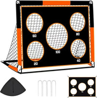 Portable 1.2m Children's Soccer Goal with Net, Foldable, for Outdoor Sports