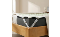 2 Pieces Bed Sheet Strap with Metal Clip Anti-Slip Mattress Cover Strap for Home