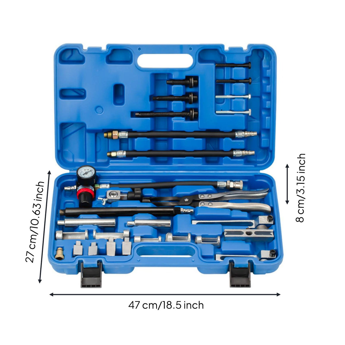 Engine Valve Seal Replacement Tool Kit Steel Valve  Seal Remover Installer Kit Portable Storage Case Cylinder Head Service Tool Set