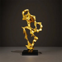 Abstract Sculpture Modern Fiberglass Sculpture Minimalist for Entryway, Office