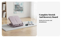 Adjustable Slant Board Portable Design Leg Stretcher Padded Heel Rest