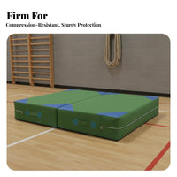 High Jump Landing Pad Versatile Thick Landing Pad Multifunctional Thick Tumbling Mat for Students, Gymnasts, Gym, Gymnasium, Cheerleading Practice