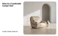Suspended Seat Armchair Light Luxury Single Sofa Minimalist design Modern Design for Homeowners