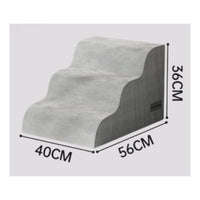 Pet Staircase Sturdy Dog Ramp Gentle Slope for Bed, Older Pets