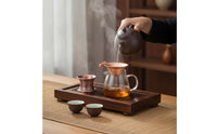 2 Pieces Tea Strainer with Holder Hammered Tea Strainer Sturdy