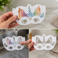 Kids Face Painting Stencils DIY Makeup Templates for Stage and Parties