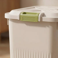 Rice Storage Container with Wheels, Airtight Food Storage, Kitchen Storage Bin,  #variant:Medium
