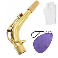 altos Sax Neck Assembly Includes Glove altos Sax Cleaning Cloth Music Accessory Bundle Accessory for Saxophonists
