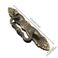Antique Bronze Drawer Pull, European Design Cabinet Handle, Sturdy Zinc Alloy, Decorative Furniture Hardware, closet, Cupboard, Closet