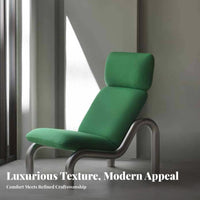 Circular-Frame Frame Armchair Minimalist Look Lounge Chair High Supportrest Designer Inspired for Interior Designers, Showroom