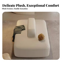 Double-Sided Archedd Settee Creative Design Upholstered Reception Bench Modern Visual themeEfficient for Business Owners