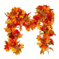 Autumn Maple Leaf Vine Decoration for Thanksgiving Harvest Festival